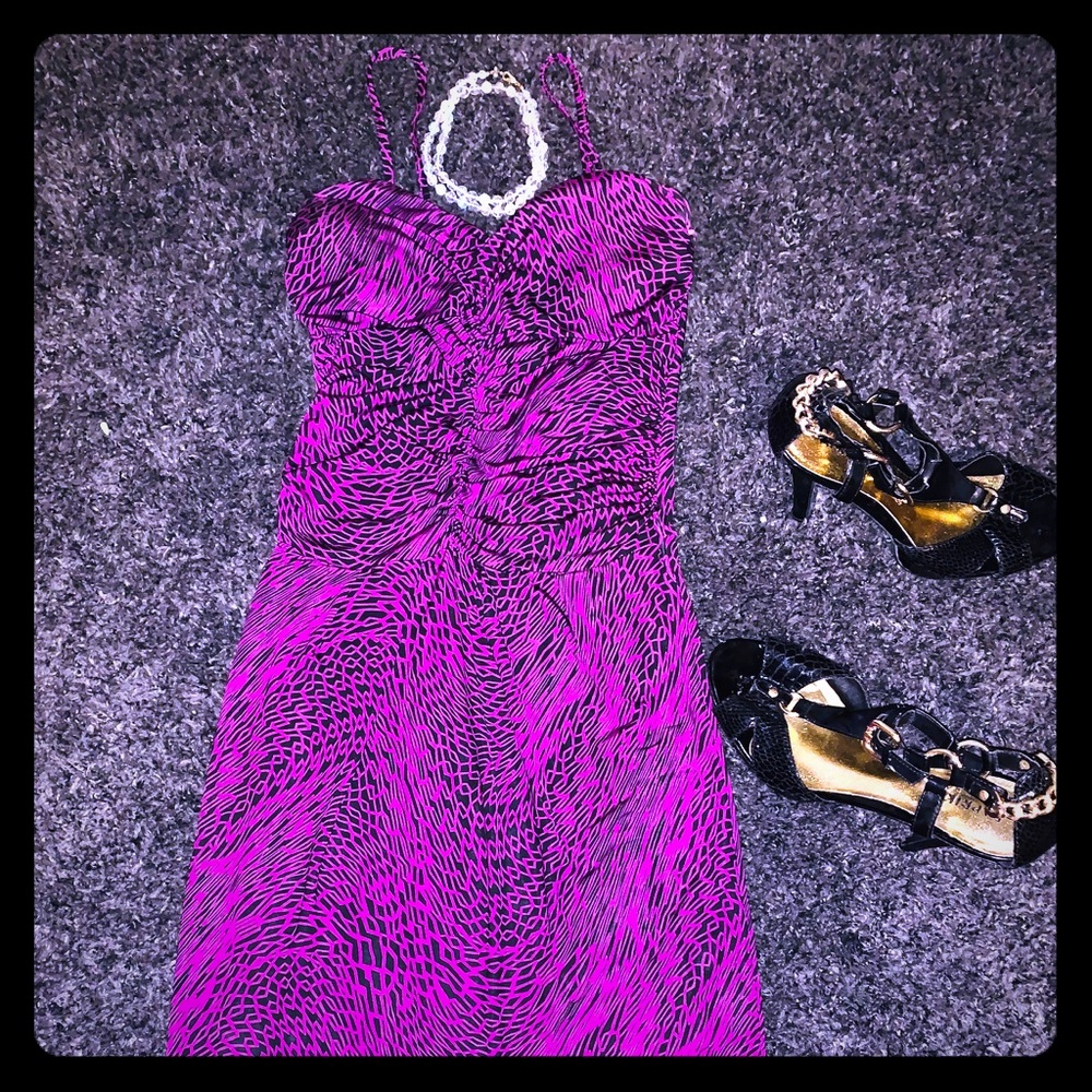 Dress, shoes, accessories